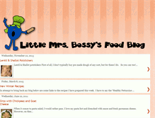 Tablet Screenshot of littlemrsbossyfoodbog.blogspot.com