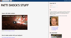 Desktop Screenshot of pattishockstuff.blogspot.com