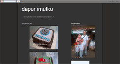 Desktop Screenshot of dapurimutindah.blogspot.com