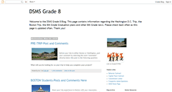 Desktop Screenshot of dsmsgrade8.blogspot.com