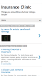 Mobile Screenshot of insurance-clinic1st.blogspot.com