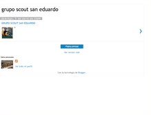 Tablet Screenshot of gruposcoutsanedu.blogspot.com