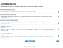Tablet Screenshot of aparatopsiquico.blogspot.com