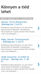 Mobile Screenshot of konnyenatiedlehet.blogspot.com