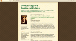 Desktop Screenshot of comunicacaoesustentabili.blogspot.com