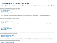 Tablet Screenshot of comunicacaoesustentabili.blogspot.com