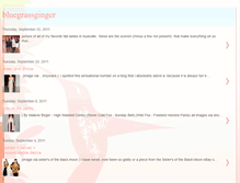 Tablet Screenshot of bluegrassginger.blogspot.com