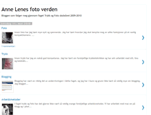 Tablet Screenshot of annelenesverden.blogspot.com