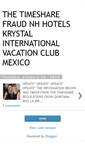 Mobile Screenshot of nhhotelsmexicotimesharescam.blogspot.com