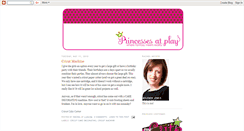 Desktop Screenshot of princessesatplay.blogspot.com