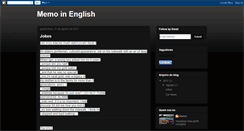 Desktop Screenshot of memolaban-english.blogspot.com