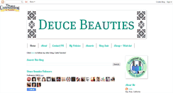 Desktop Screenshot of deucebeauties.blogspot.com