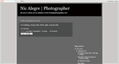 Desktop Screenshot of nicalegre.blogspot.com
