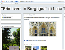 Tablet Screenshot of primaverainborgogna.blogspot.com