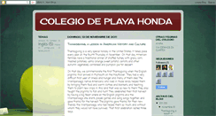 Desktop Screenshot of colegiodeplayahonda.blogspot.com