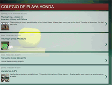 Tablet Screenshot of colegiodeplayahonda.blogspot.com