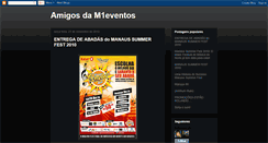 Desktop Screenshot of amigosdam1eventos.blogspot.com