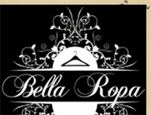 Tablet Screenshot of bellaropaboutique.blogspot.com