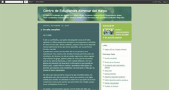 Desktop Screenshot of centrodealumnosalmenar.blogspot.com