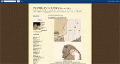 Desktop Screenshot of linkstoartists.blogspot.com