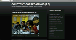 Desktop Screenshot of coyotesycorrecaminos20.blogspot.com