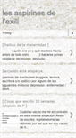 Mobile Screenshot of lesaspirinesdelexili.blogspot.com