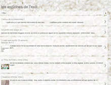 Tablet Screenshot of lesaspirinesdelexili.blogspot.com