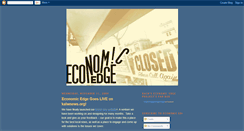 Desktop Screenshot of crosscurrents-economicedge.blogspot.com