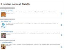 Tablet Screenshot of ilfavolosomondodiziabally.blogspot.com
