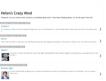 Tablet Screenshot of helenscrazymind.blogspot.com