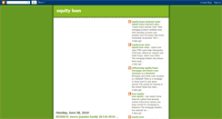 Desktop Screenshot of equityloanequityloan.blogspot.com