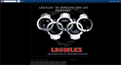 Desktop Screenshot of legislex.blogspot.com