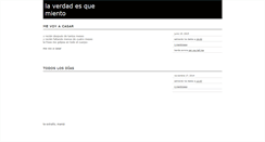 Desktop Screenshot of laverdadesquemiento.blogspot.com