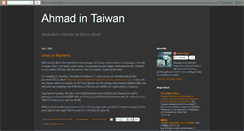 Desktop Screenshot of ahmadintaiwan.blogspot.com