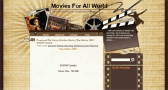 Desktop Screenshot of movies4allworld.blogspot.com