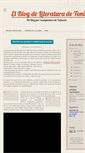 Mobile Screenshot of elblogdeliteraturadetoni.blogspot.com