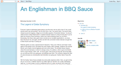 Desktop Screenshot of anenglishmaninbbqsauce.blogspot.com