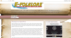 Desktop Screenshot of efolklore.blogspot.com