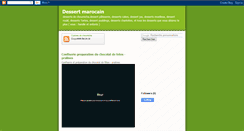 Desktop Screenshot of dessertsmarocain.blogspot.com