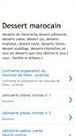 Mobile Screenshot of dessertsmarocain.blogspot.com
