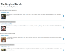 Tablet Screenshot of berglundbunch.blogspot.com