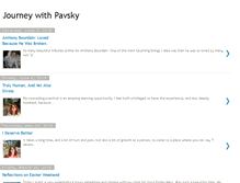 Tablet Screenshot of journeywithpavsky.blogspot.com