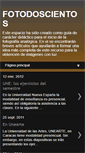 Mobile Screenshot of fotodoscientos.blogspot.com