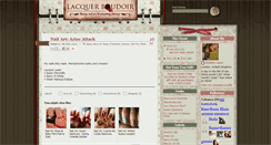 Desktop Screenshot of lacquerboudoir.blogspot.com