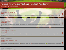 Tablet Screenshot of ktcfootball.blogspot.com