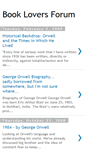 Mobile Screenshot of bookloversforum.blogspot.com