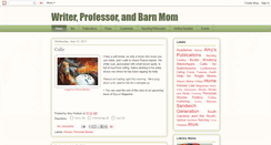 Desktop Screenshot of momandprofessor.blogspot.com