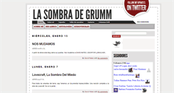 Desktop Screenshot of lasombradegrumm.blogspot.com