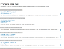 Tablet Screenshot of francaischezmoi.blogspot.com