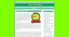 Desktop Screenshot of info-ustadz.blogspot.com